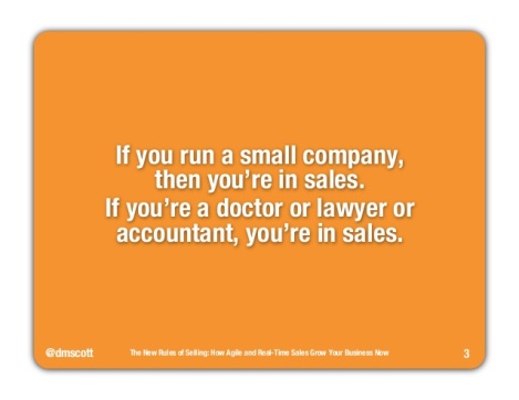 The New Rules of Selling [SlideShare]