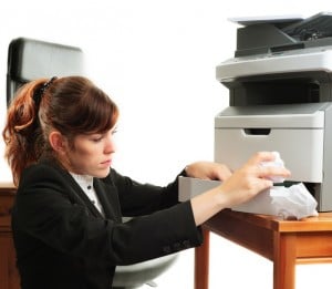 Big Agency Brat Changes the Toner Cartridge! (Not really)