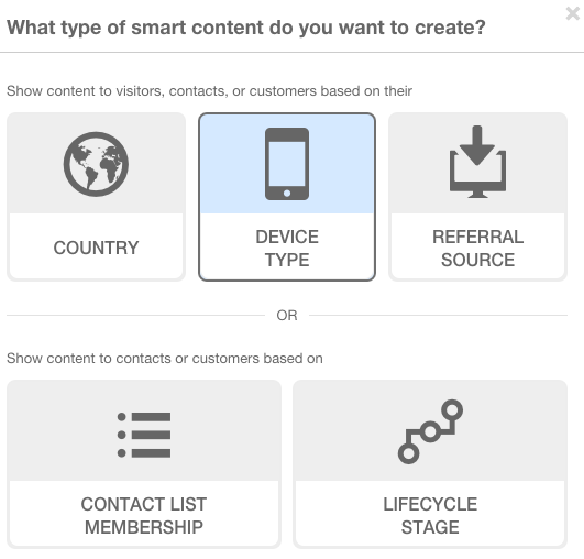 Smart-Content-Personalization-Options