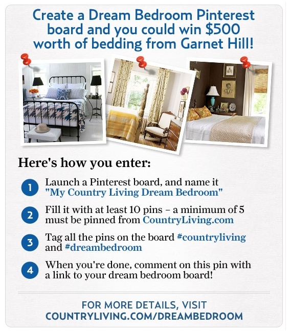 Pinterest Contest Example Country Living