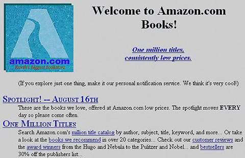 early Amazon.com