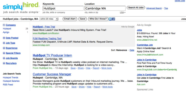 Hubspot Jobs   Cambridge, MA   Simply Hired resized 600
