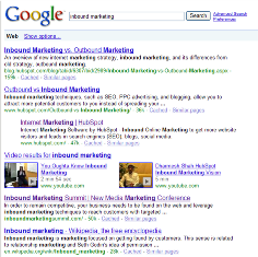 Inbound Marketing Universal Search