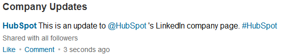 linked breaks up with twitter status updates