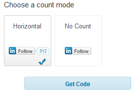 linkedin count mode
