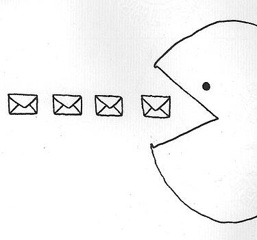 email pacman 