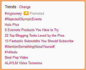 promoted trends