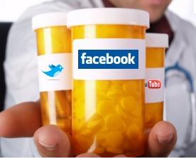 social media drugs