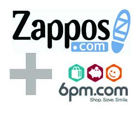 Zappos + 6pm Logo