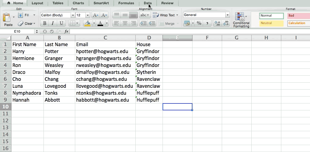 Tabella pivot di Excel