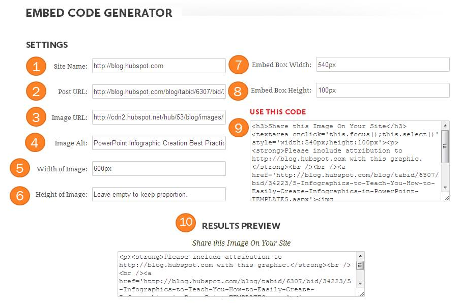 How To Create Embed Codes For Your Infographics [Free Embed Code Generator]