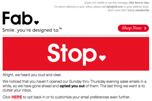 How Opting People OUT Can Actually Improve Your Email Marketing