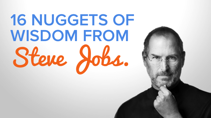 Inspirational Quotes From the Late, Great Steve Jobs [SlideShare]