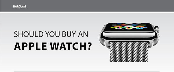 Should You Buy the Apple Watch? [Flowchart]