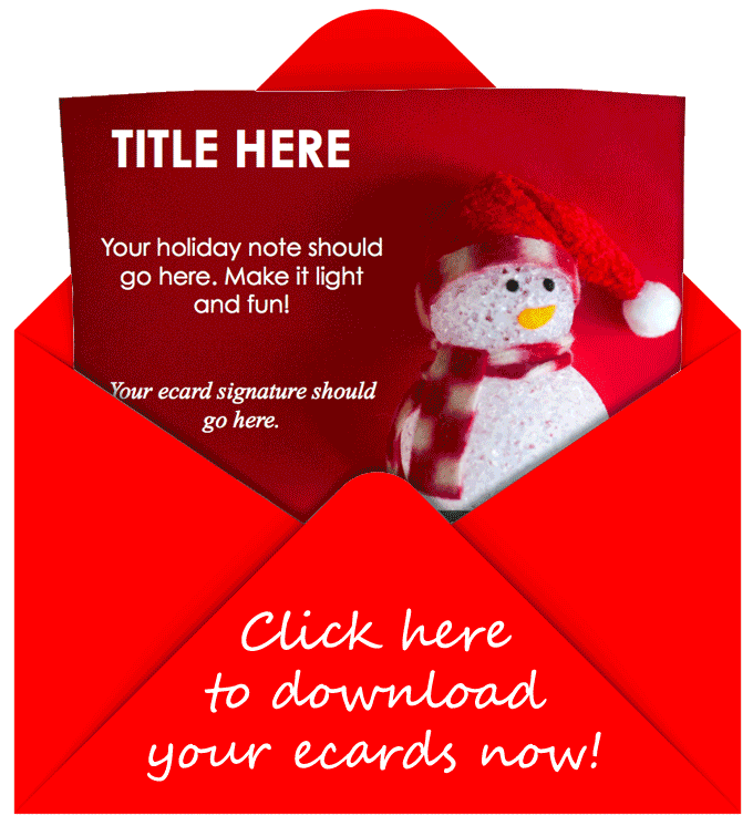 Free Holiday Ecard Templates to Customize for Your Leads and Customers