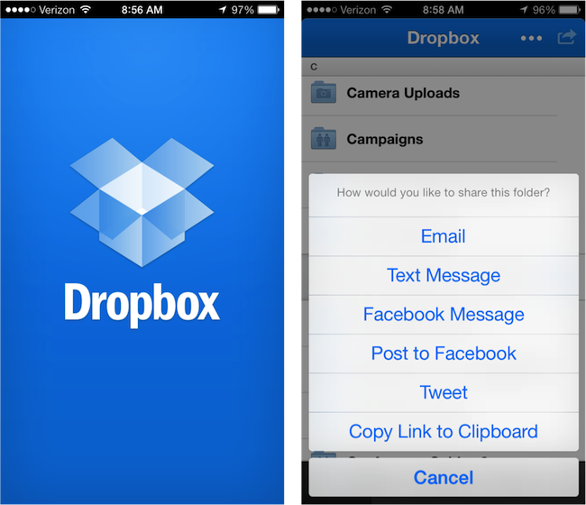 dropbox help your files