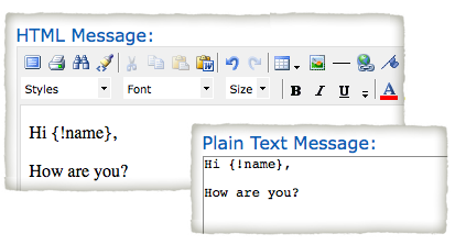 Plain Text versus HTML Emails - What's Your Opinion?