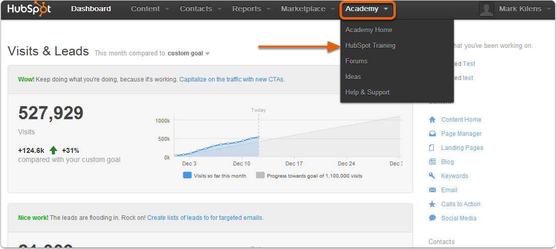 New HubSpot Academy Training Now at Your Fingertips