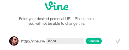 Ready, Set ... Go! It's Time to Lock Down Your Vine Profile URL