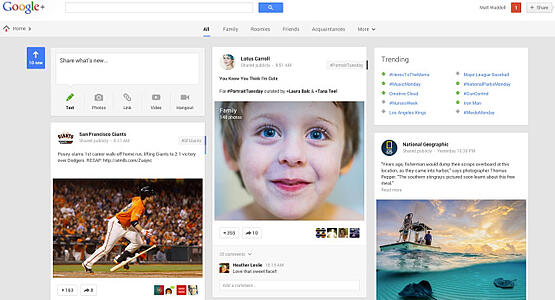 Google Launches Dramatic Redesign of Google+, Emphasizing Context and Content Discovery