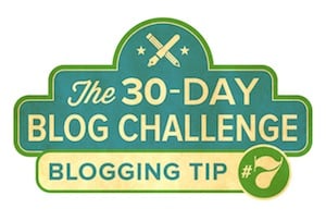 30-Day Blog Challenge Tip #7: Don't Do It Alone