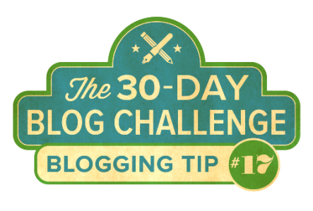 30-Day Blog Challenge Tip #17: Use H1 Tags