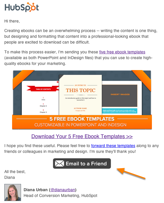 Email Marketing Example
