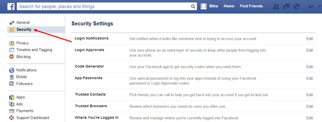 How to log into Facebook without a Code Generator