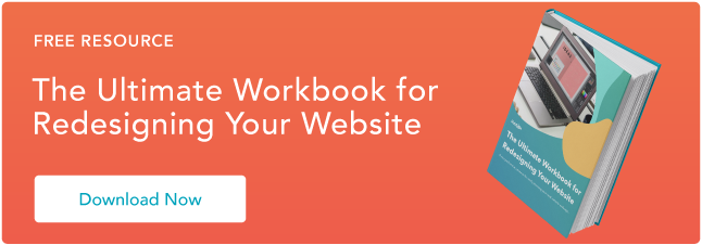 Blog - Website Redesign Workbook Guide [List Based]