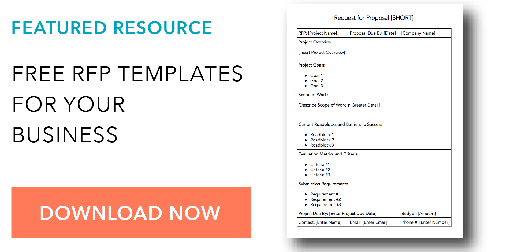 How to Write a Request for Proposal with Template and Sample Throughout Simple Request For Proposal Template