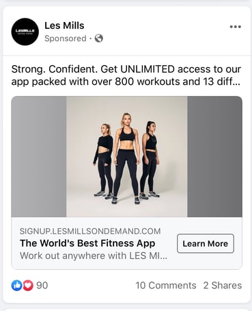 how to launch a mobile app: les mills