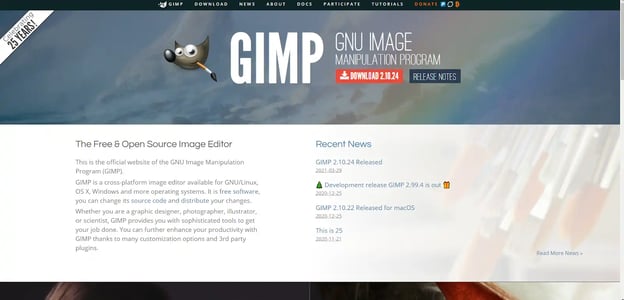 Gimp Free Graphic Design Software