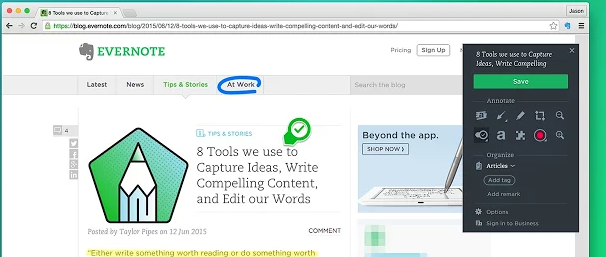 download evernote extension for chrome