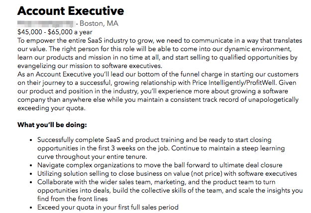 Sales Hiring The Ultimate Guide NCMA   Account Executive Job Description 