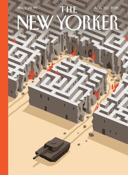 unique typography in modern web design by the New Yorker