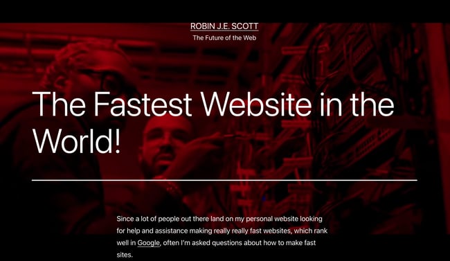 Speed Optimization in web design