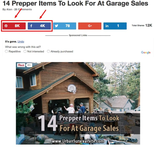 14 Prepper Items To Look For At Garage Sales