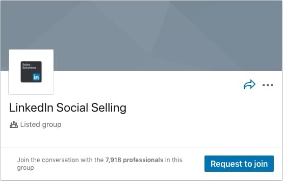 LinkedIn Social Selling LinkedIn Group