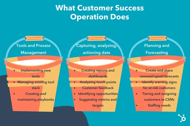 customer success operations tasks