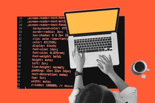 Program Code Computer Programming Character Screen Background