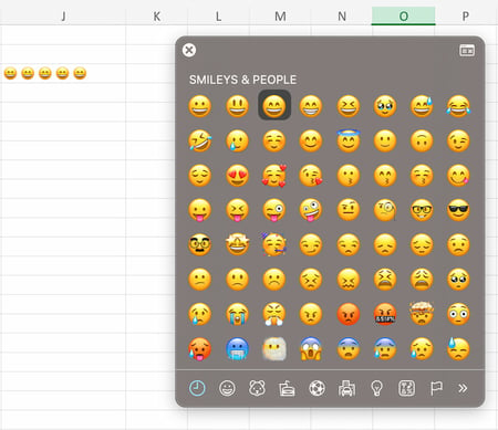 29 add emojis.jpg?width=450&height=390&name=29 add emojis - How to Use Excel Like a Pro: 29 Easy Excel Tips, Tricks, &amp; Shortcuts