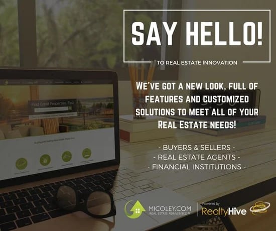 Realty Hive mailer to promote new website