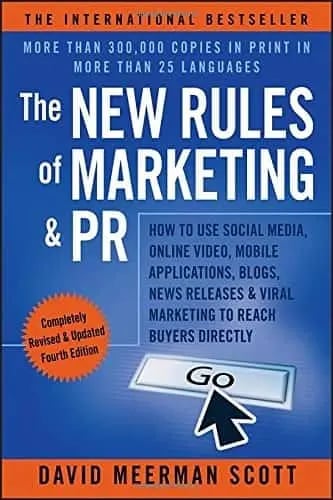 Front cover of business book The New Rules of Marketing & PR by David Meerman Scott