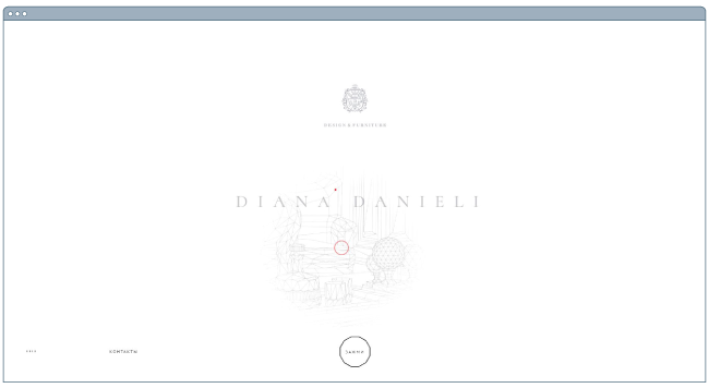 Best website examples: diana danieli