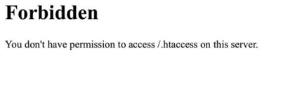  error http 403 ejemplo prohibido