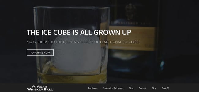 The Whiskey Ball website is powered by Weebly