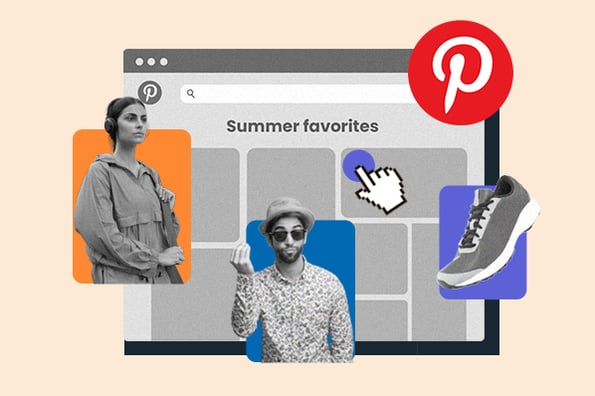 move copy delete pins in bulk: image shows pinterest on a screen 