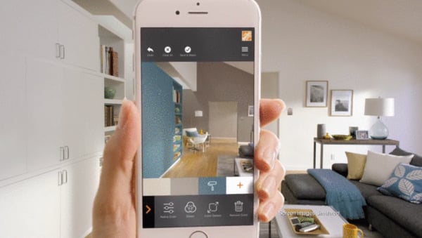 home depot AR product previews in app