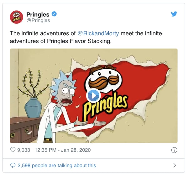 Rick and Morty Pringles鸣叫