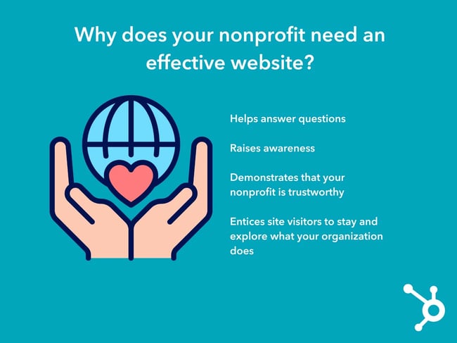 If you are building a website on a budget for a non-profit, here's why the work you're doing is so essential. 